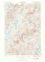 Second Connecticut Lake New Hampshire Historical topographic map, 1:62500 scale, 15 X 15 Minute, Year 1927