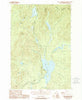 Second Connecticut Lake New Hampshire Historical topographic map, 1:24000 scale, 7.5 X 7.5 Minute, Year 1989