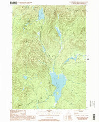 Second Connecticut Lake New Hampshire Historical topographic map, 1:24000 scale, 7.5 X 7.5 Minute, Year 1997