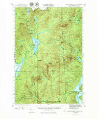 Second Connecticut Lake New Hampshire Historical topographic map, 1:62500 scale, 15 X 15 Minute, Year 1927
