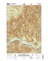 Shelburne New Hampshire Current topographic map, 1:24000 scale, 7.5 X 7.5 Minute, Year 2015