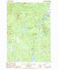 Silver Lake New Hampshire Historical topographic map, 1:24000 scale, 7.5 X 7.5 Minute, Year 1987