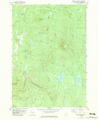 Smarts Mountain New Hampshire Historical topographic map, 1:24000 scale, 7.5 X 7.5 Minute, Year 1979