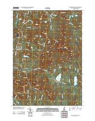 Smarts Mountain New Hampshire Historical topographic map, 1:24000 scale, 7.5 X 7.5 Minute, Year 2012