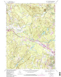South Merrimack New Hampshire Historical topographic map, 1:24000 scale, 7.5 X 7.5 Minute, Year 1968