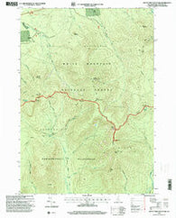 South Twin Mountain New Hampshire Historical topographic map, 1:24000 scale, 7.5 X 7.5 Minute, Year 1995