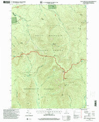 South Twin Mountain New Hampshire Historical topographic map, 1:24000 scale, 7.5 X 7.5 Minute, Year 1995