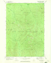 South Twin Mtn New Hampshire Historical topographic map, 1:24000 scale, 7.5 X 7.5 Minute, Year 1967