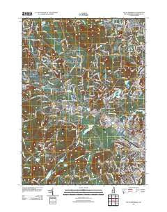 South Merrimack New Hampshire Historical topographic map, 1:24000 scale, 7.5 X 7.5 Minute, Year 2012