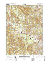 South Merrimack New Hampshire Current topographic map, 1:24000 scale, 7.5 X 7.5 Minute, Year 2015