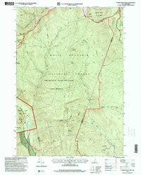 Stairs Mountain New Hampshire Historical topographic map, 1:24000 scale, 7.5 X 7.5 Minute, Year 1995