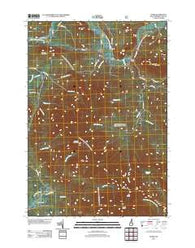 Stark New Hampshire Historical topographic map, 1:24000 scale, 7.5 X 7.5 Minute, Year 2012