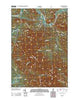 Stark New Hampshire Historical topographic map, 1:24000 scale, 7.5 X 7.5 Minute, Year 2012