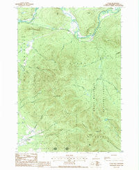 Stark New Hampshire Historical topographic map, 1:24000 scale, 7.5 X 7.5 Minute, Year 1988
