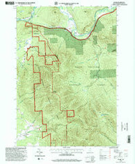 Stark New Hampshire Historical topographic map, 1:24000 scale, 7.5 X 7.5 Minute, Year 1995