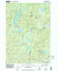 Stoddard New Hampshire Historical topographic map, 1:24000 scale, 7.5 X 7.5 Minute, Year 1998