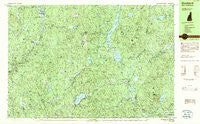 Stoddard New Hampshire Historical topographic map, 1:25000 scale, 7.5 X 15 Minute, Year 1984