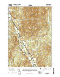 Stratford New Hampshire Current topographic map, 1:24000 scale, 7.5 X 7.5 Minute, Year 2015