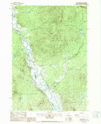 Stratford New Hampshire Historical topographic map, 1:24000 scale, 7.5 X 7.5 Minute, Year 1988