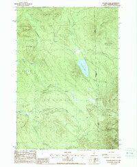 Success Pond New Hampshire Historical topographic map, 1:24000 scale, 7.5 X 7.5 Minute, Year 1988