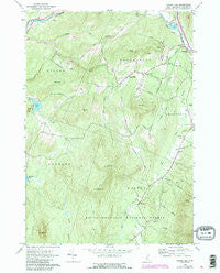 Sugar Hill New Hampshire Historical topographic map, 1:24000 scale, 7.5 X 7.5 Minute, Year 1967