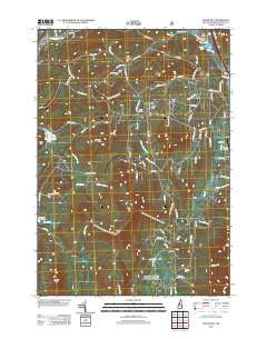 Sugar Hill New Hampshire Historical topographic map, 1:24000 scale, 7.5 X 7.5 Minute, Year 2012