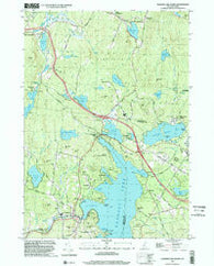 Sunapee Lake North New Hampshire Historical topographic map, 1:24000 scale, 7.5 X 7.5 Minute, Year 1998