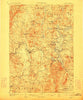 Sunapee New Hampshire Historical topographic map, 1:62500 scale, 15 X 15 Minute, Year 1907