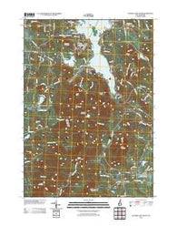 Sunapee Lake South New Hampshire Historical topographic map, 1:24000 scale, 7.5 X 7.5 Minute, Year 2012