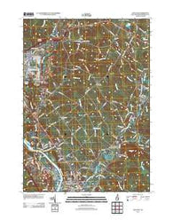 Suncook New Hampshire Historical topographic map, 1:24000 scale, 7.5 X 7.5 Minute, Year 2012