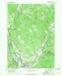 Suncook New Hampshire Historical topographic map, 1:24000 scale, 7.5 X 7.5 Minute, Year 1967