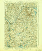 Suncook New Hampshire Historical topographic map, 1:62500 scale, 15 X 15 Minute, Year 1921