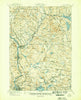 Suncook New Hampshire Historical topographic map, 1:62500 scale, 15 X 15 Minute, Year 1921