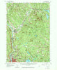Suncook New Hampshire Historical topographic map, 1:62500 scale, 15 X 15 Minute, Year 1957