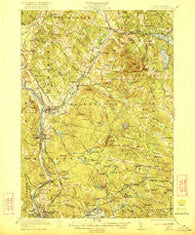 Suncook New Hampshire Historical topographic map, 1:62500 scale, 15 X 15 Minute, Year 1921