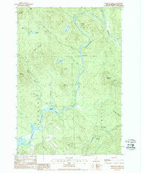 Teakettle Ridge New Hampshire Historical topographic map, 1:24000 scale, 7.5 X 7.5 Minute, Year 1988
