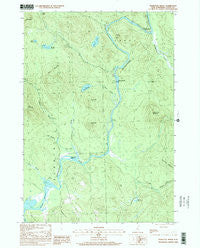 Teakettle Ridge New Hampshire Historical topographic map, 1:24000 scale, 7.5 X 7.5 Minute, Year 2000