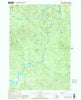 Teakettle Ridge New Hampshire Historical topographic map, 1:24000 scale, 7.5 X 7.5 Minute, Year 2000