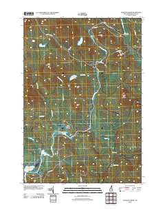 Teakettle Ridge New Hampshire Historical topographic map, 1:24000 scale, 7.5 X 7.5 Minute, Year 2012
