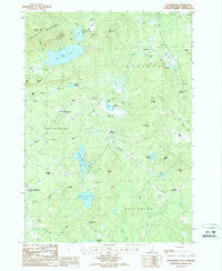 Tuftonboro New Hampshire Historical topographic map, 1:24000 scale, 7.5 X 7.5 Minute, Year 1987
