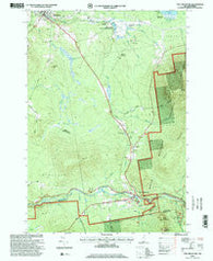 Twin Mountain New Hampshire Historical topographic map, 1:24000 scale, 7.5 X 7.5 Minute, Year 1995