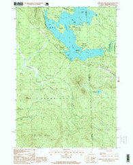 Umbagog Lake South New Hampshire Historical topographic map, 1:24000 scale, 7.5 X 7.5 Minute, Year 1995