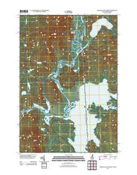 Umbagog Lake North New Hampshire Historical topographic map, 1:24000 scale, 7.5 X 7.5 Minute, Year 2012