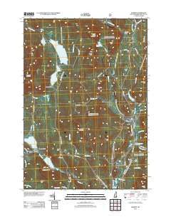 Warren New Hampshire Historical topographic map, 1:24000 scale, 7.5 X 7.5 Minute, Year 2012
