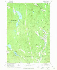 Warren New Hampshire Historical topographic map, 1:24000 scale, 7.5 X 7.5 Minute, Year 1973