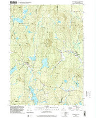 Washington New Hampshire Historical topographic map, 1:24000 scale, 7.5 X 7.5 Minute, Year 1998