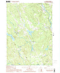 Webster New Hampshire Historical topographic map, 1:24000 scale, 7.5 X 7.5 Minute, Year 2000