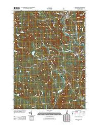 Wentworth New Hampshire Historical topographic map, 1:24000 scale, 7.5 X 7.5 Minute, Year 2012