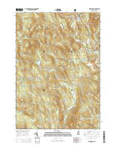 Wentworth New Hampshire Current topographic map, 1:24000 scale, 7.5 X 7.5 Minute, Year 2015