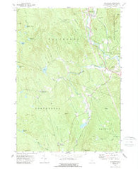 Wentworth New Hampshire Historical topographic map, 1:24000 scale, 7.5 X 7.5 Minute, Year 1974